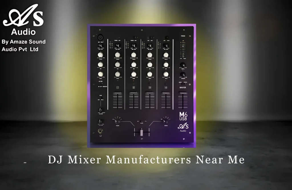DJ Mixer Manufacturers Near Me