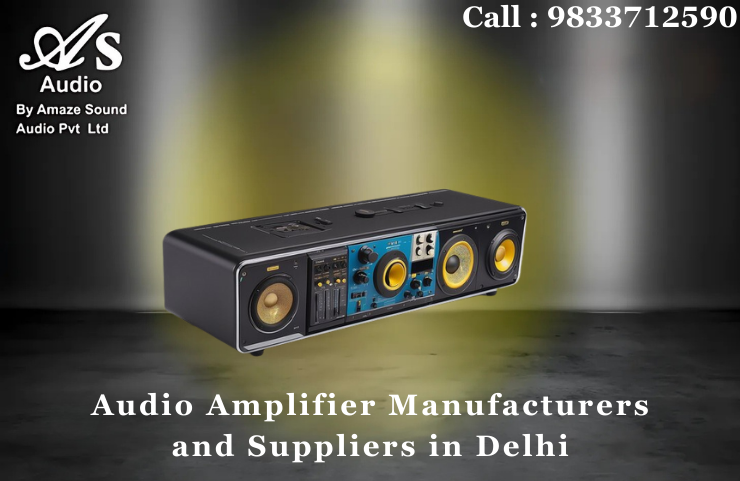 Audio Amplifier Manufacturers and Suppliers in Delhi