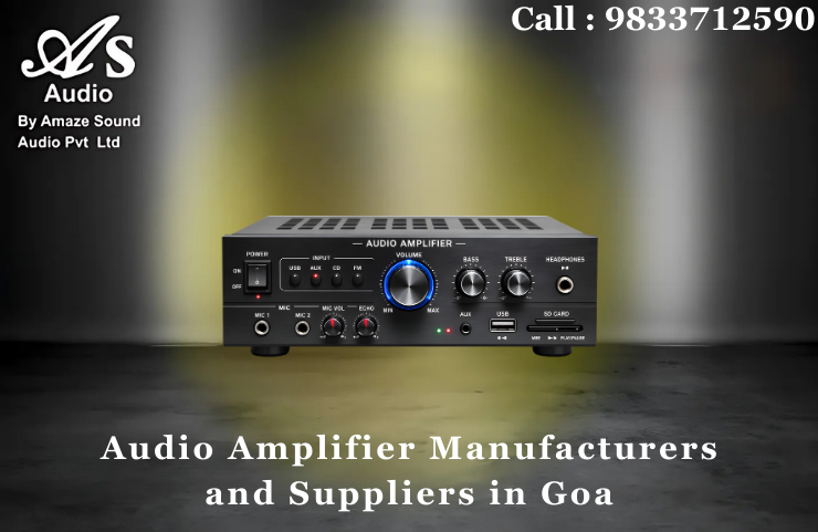 Audio Amplifier Manufacturers and Suppliers in Goa
