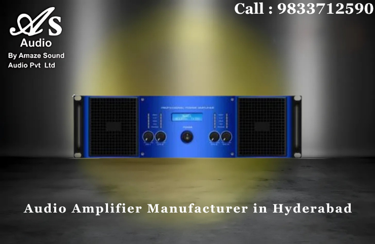 Audio Amplifier Manufacturer in Hyderabad