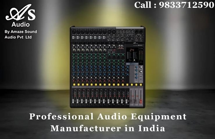 Professional Audio Equipment Manufacturer in India