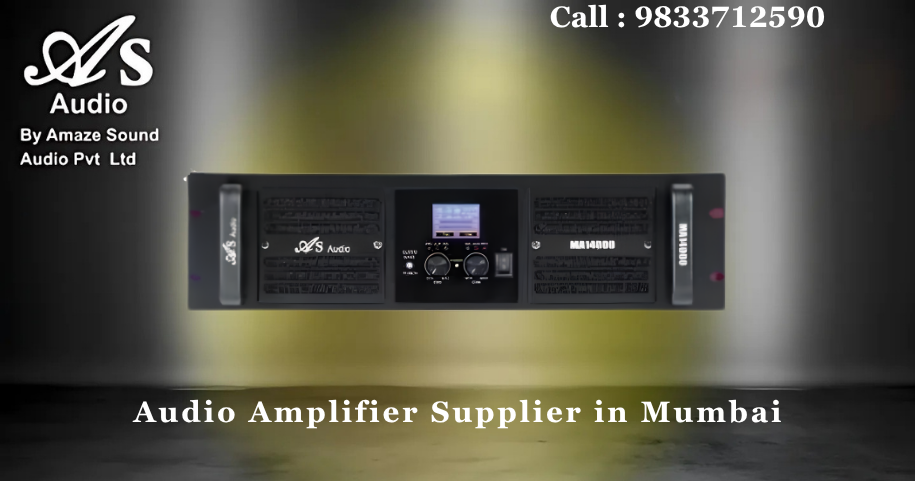 Audio Amplifier Supplier in Mumbai