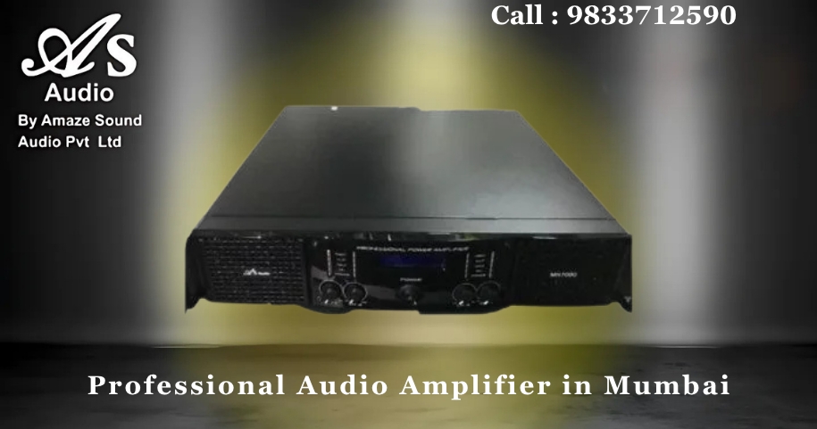 Professional Audio Amplifier in Mumbai
