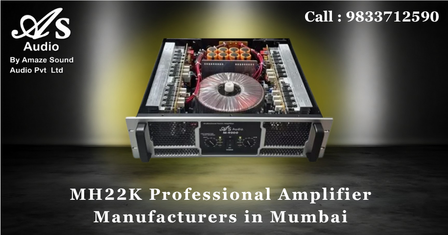 MH22K Professional Amplifier Manufacturers in Mumbai