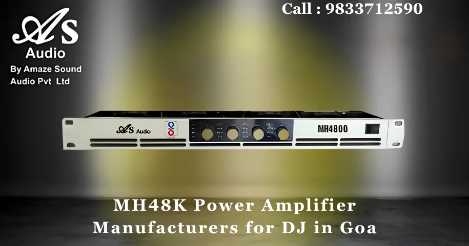 MH48K Power Amplifier Manufacturers for DJ in Goa