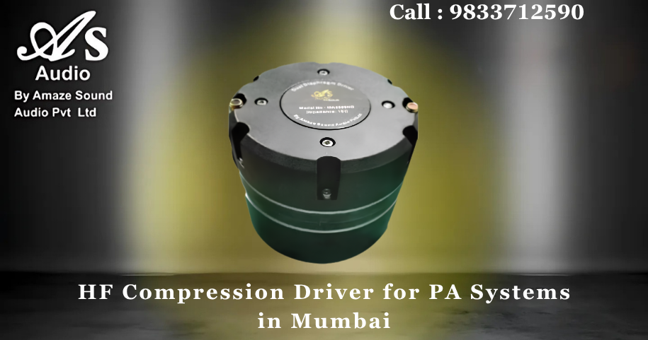HF Compression Driver for PA Systems in Mumbai