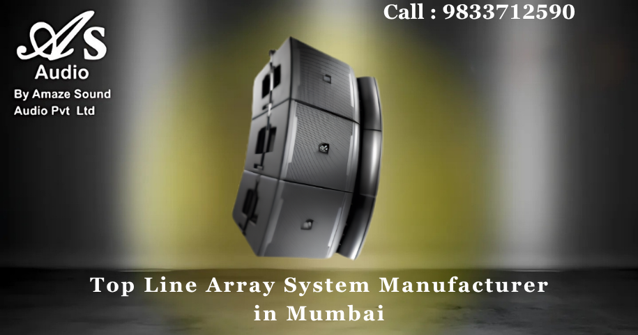 Top Line Array System Manufacturer in Mumbai